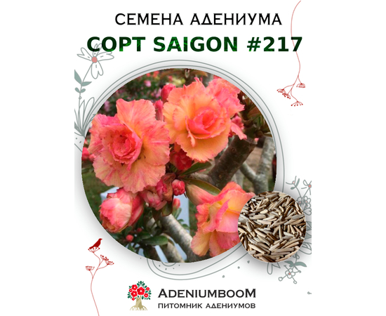Адениум Тучный от Saigon Adenium № 217