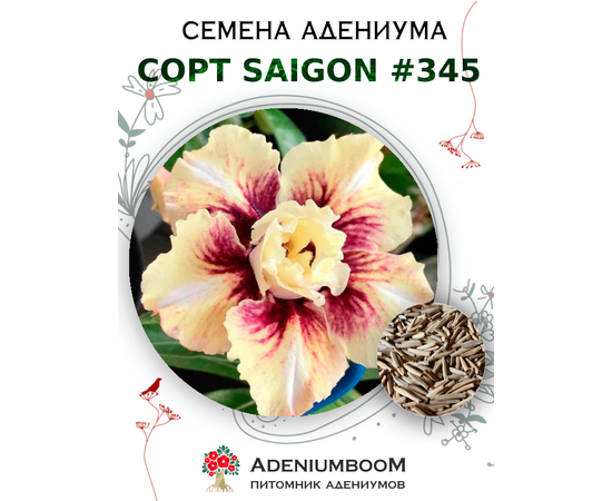 Адениум Тучный от Saigon Adenium № 345