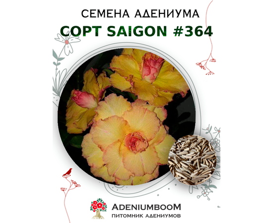 Адениум Тучный от Saigon Adenium № 364