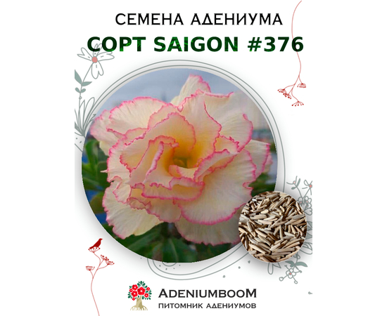 Адениум Тучный от Saigon Adenium № 376