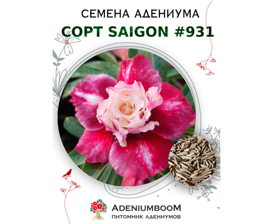 Адениум Тучный от Saigon Adenium № 931