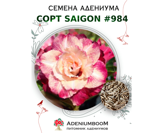 Адениум Тучный от Saigon Adenium № 984